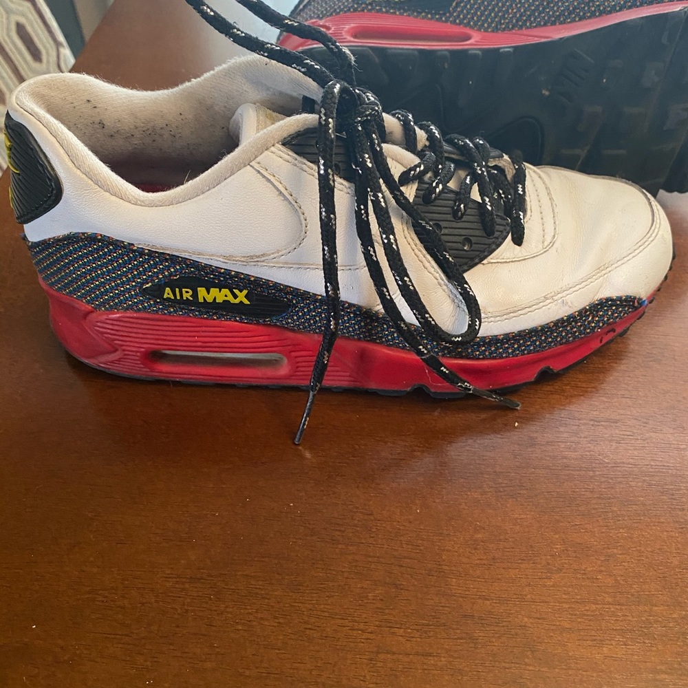 Vintage Rainbow Rasta Tweed Nike Air Max 90